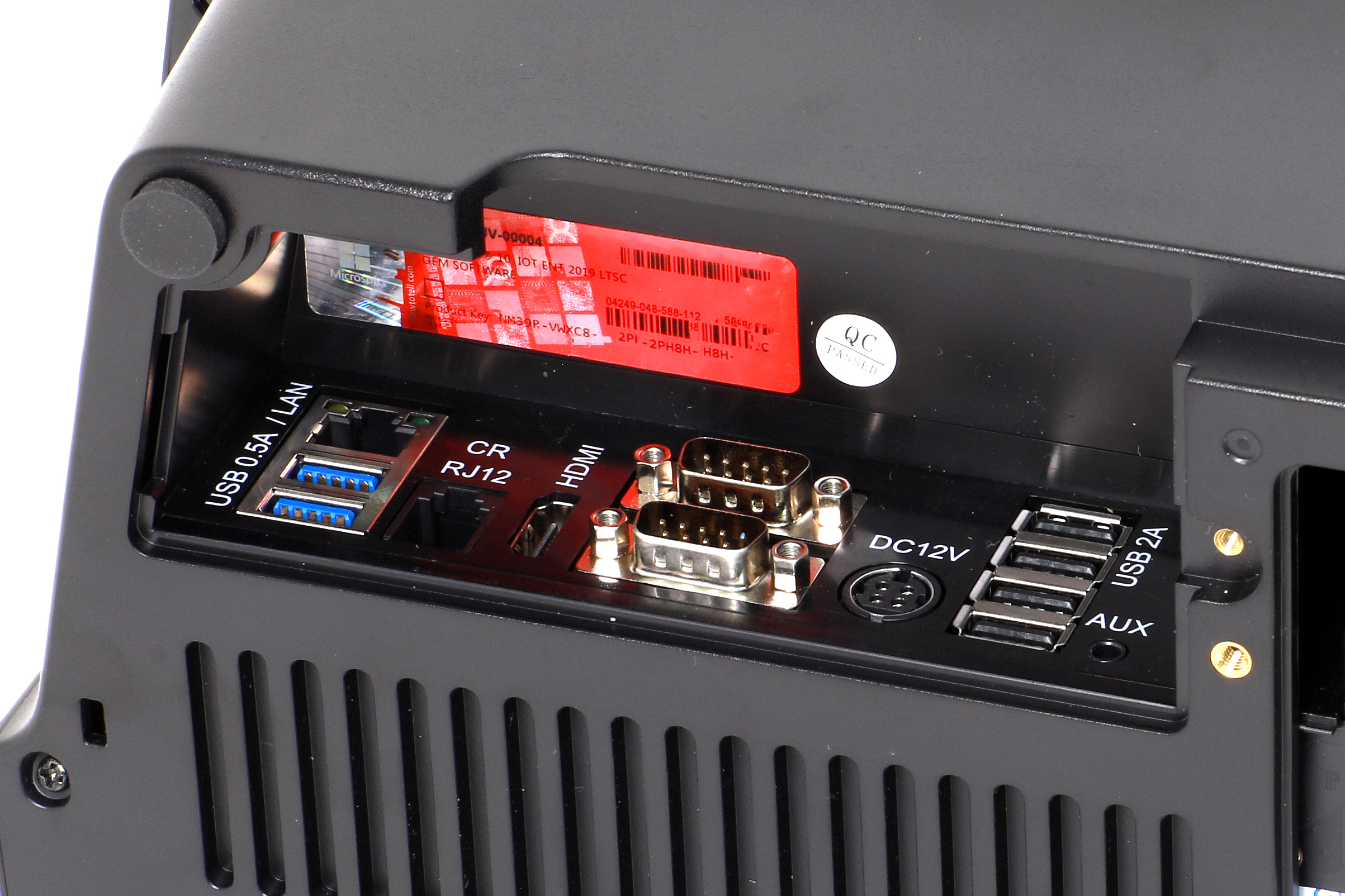 Доп. изображение №6  POS моноблок АТОЛ Optima  11.6  Intel Celeron J3455, 8 ГБ ОЗУ, 128 ГБ M.2, без АКБ, без ОС  V7